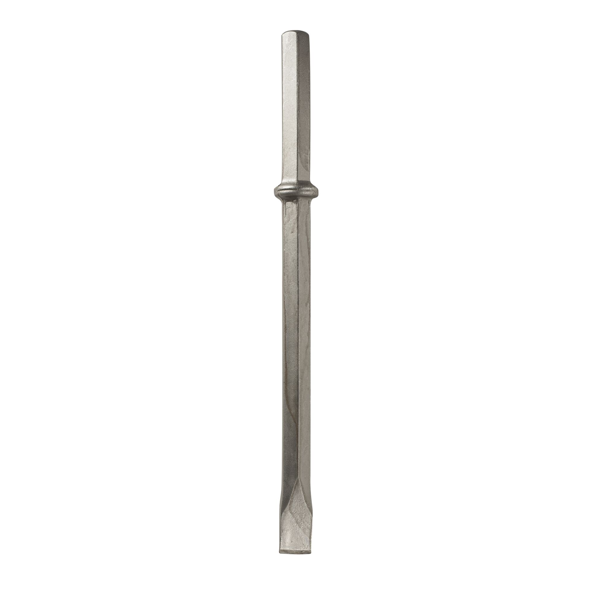 Steel flat chisel for demolition work, shown vertically against a white background.