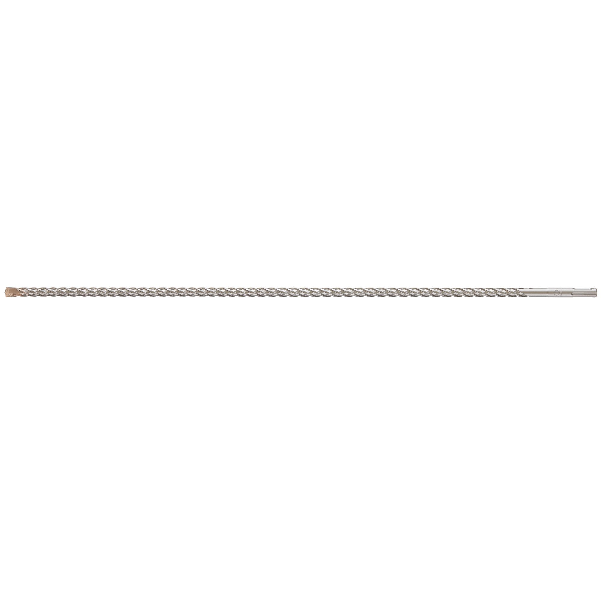 A DEWALT SDS drill bit, SKU DT9546, shown horizontally on a white background. The drill bit is long with a spiral design and has a metal tip for masonry drilling.