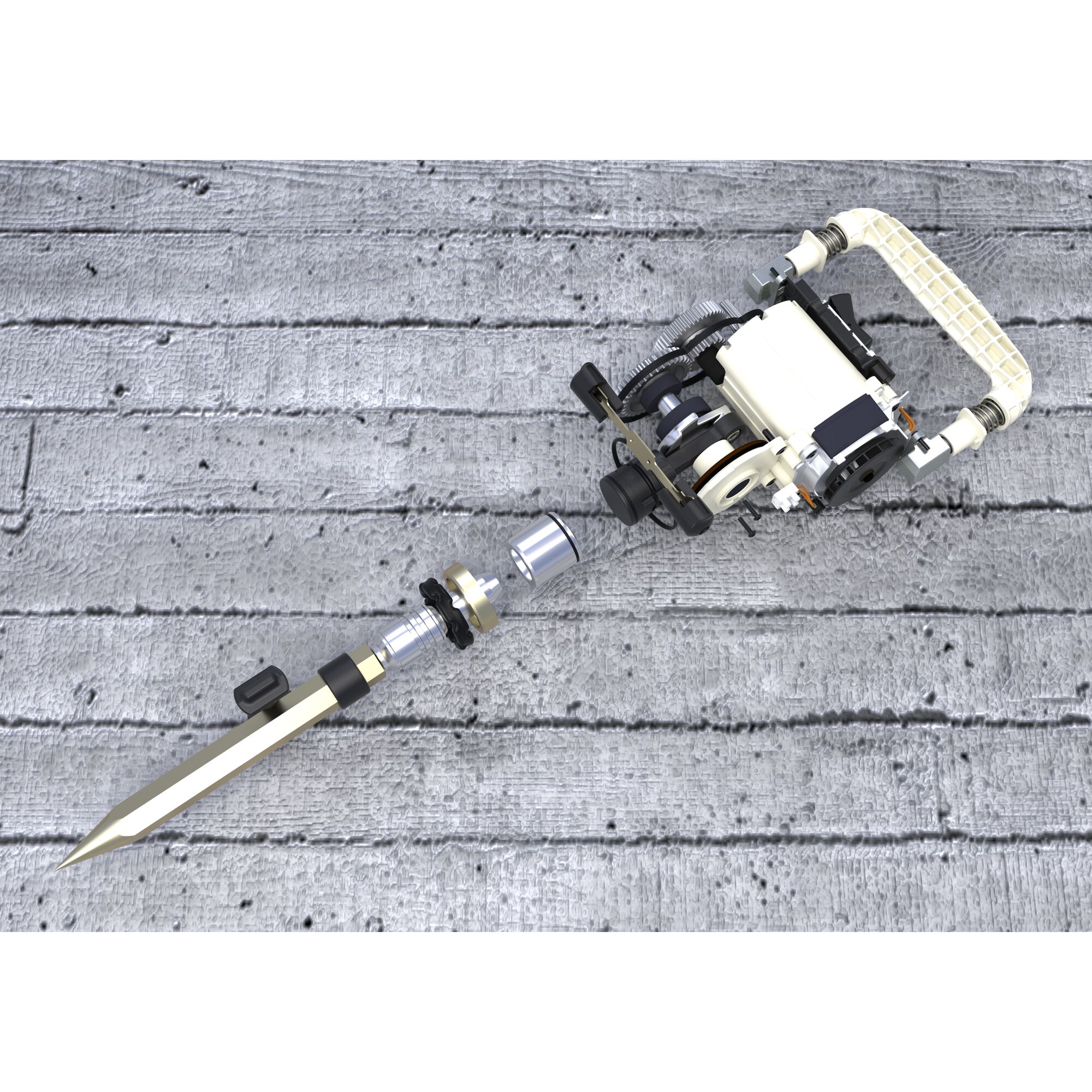 16kg Penghancur/bobok beton 30mm Hex