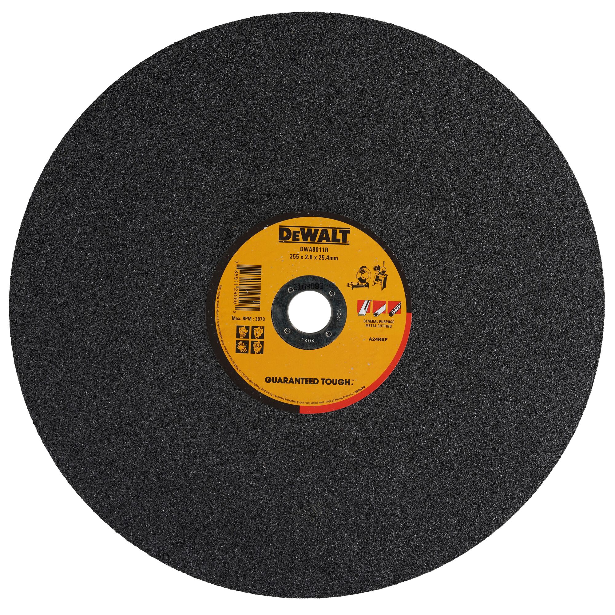 Pemotongan Roda Gergaji Potong 355 x 3 x 25.4mm Tipe 41